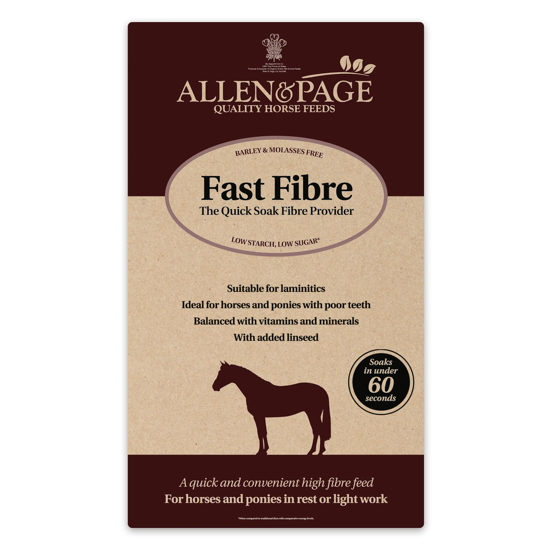Allen & Page Fast Fibre 20kg