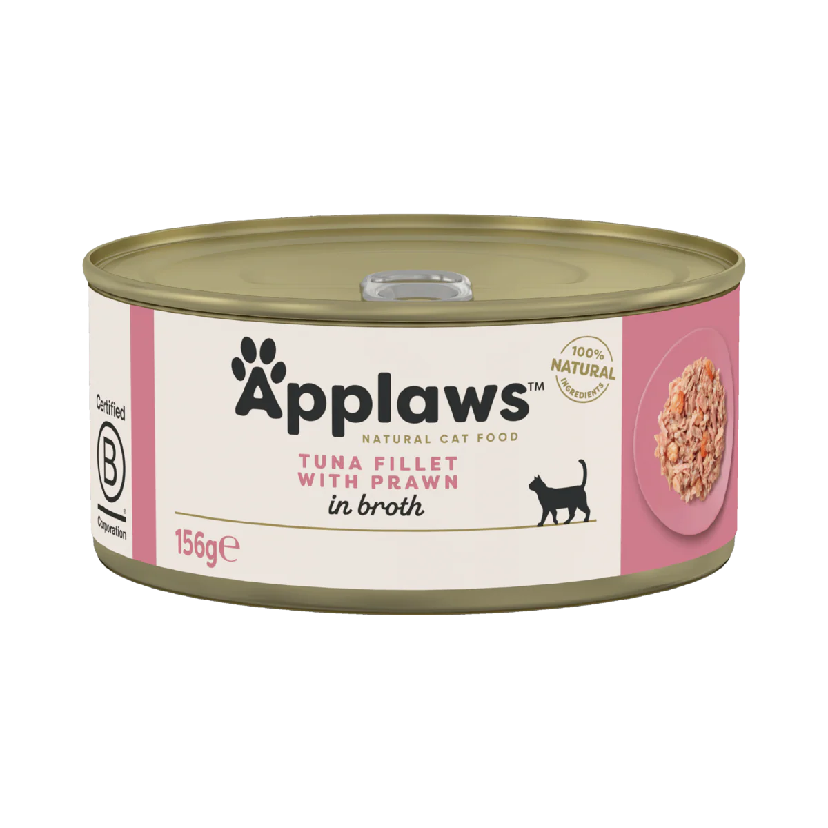 Applaws Cat - Broth Tin Tuna With Prawn 70g