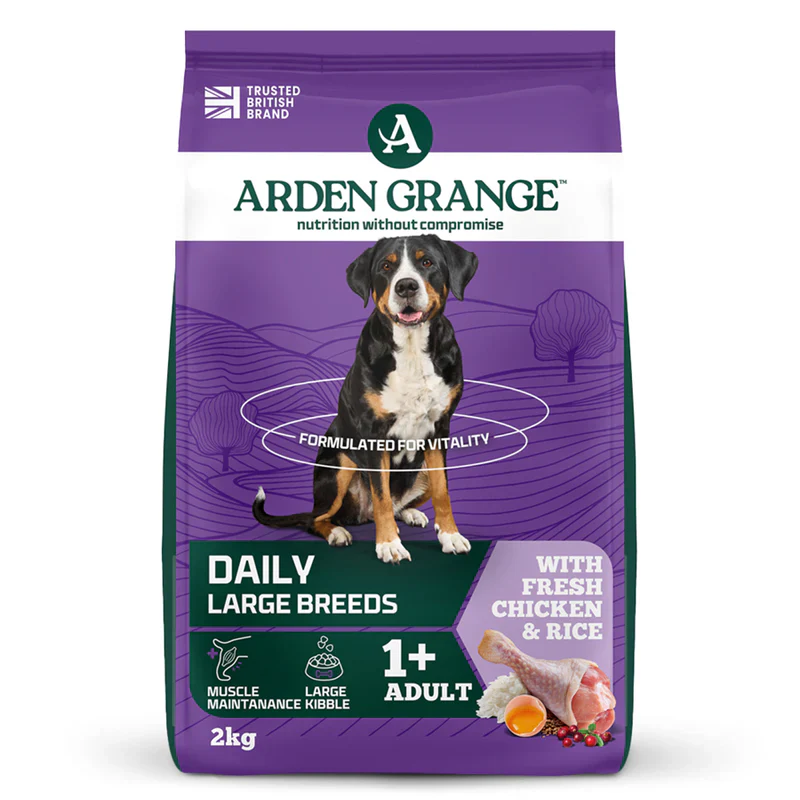 Arden Grange Dog - Adult Large Breed Chicken & Rice 2kg