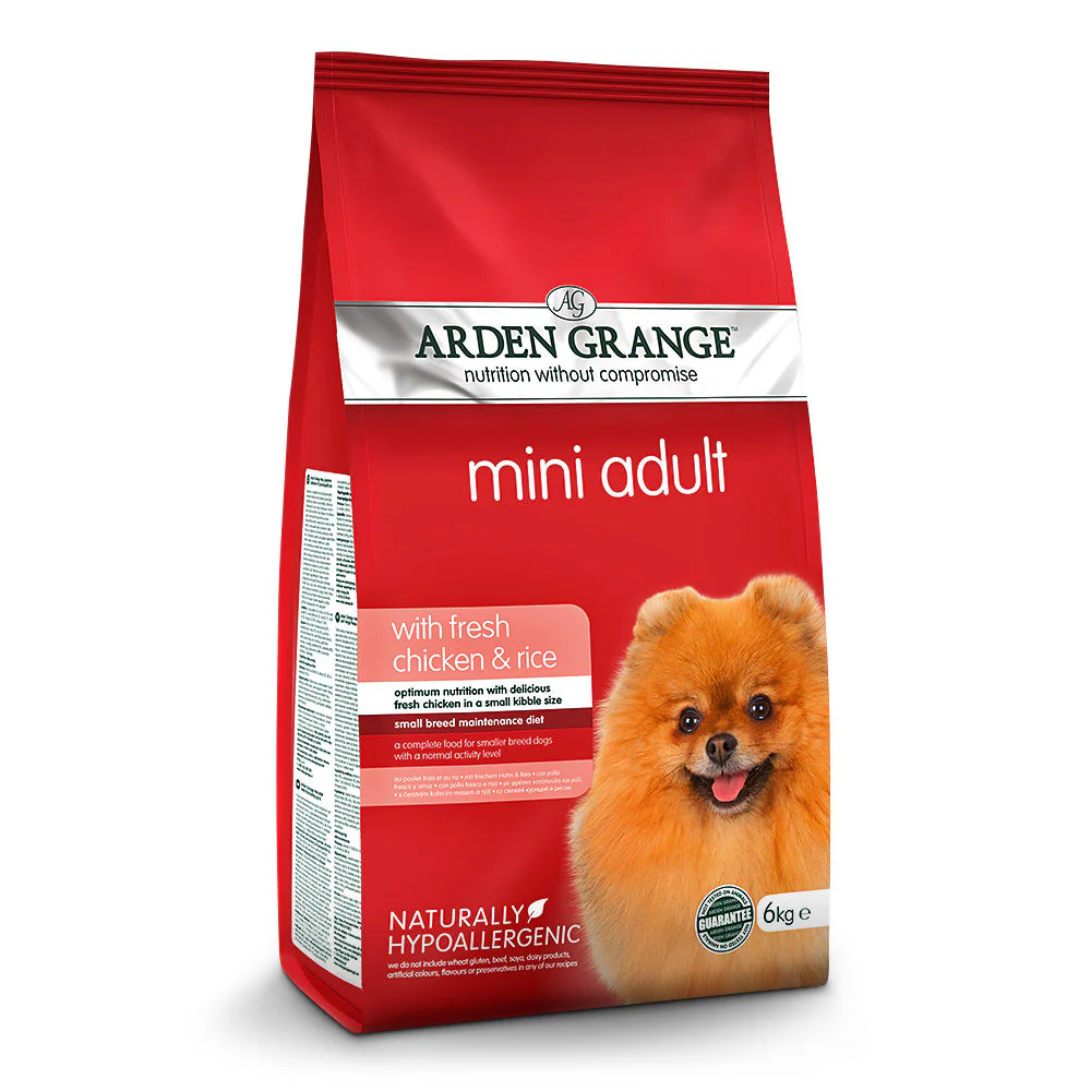 Arden Grange Dog - Adult Mini Breed Chicken & Rice 6kg - Image 3