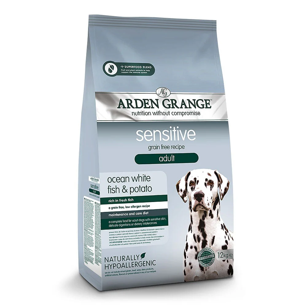 Arden Grange Dog - Adult Sensitive Grain Free White Fish & Potato 12kg - Image 3