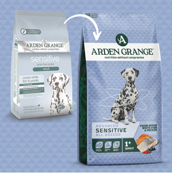Arden Grange Dog - Adult Sensitive Grain Free White Fish & Potato 12kg - Image 2