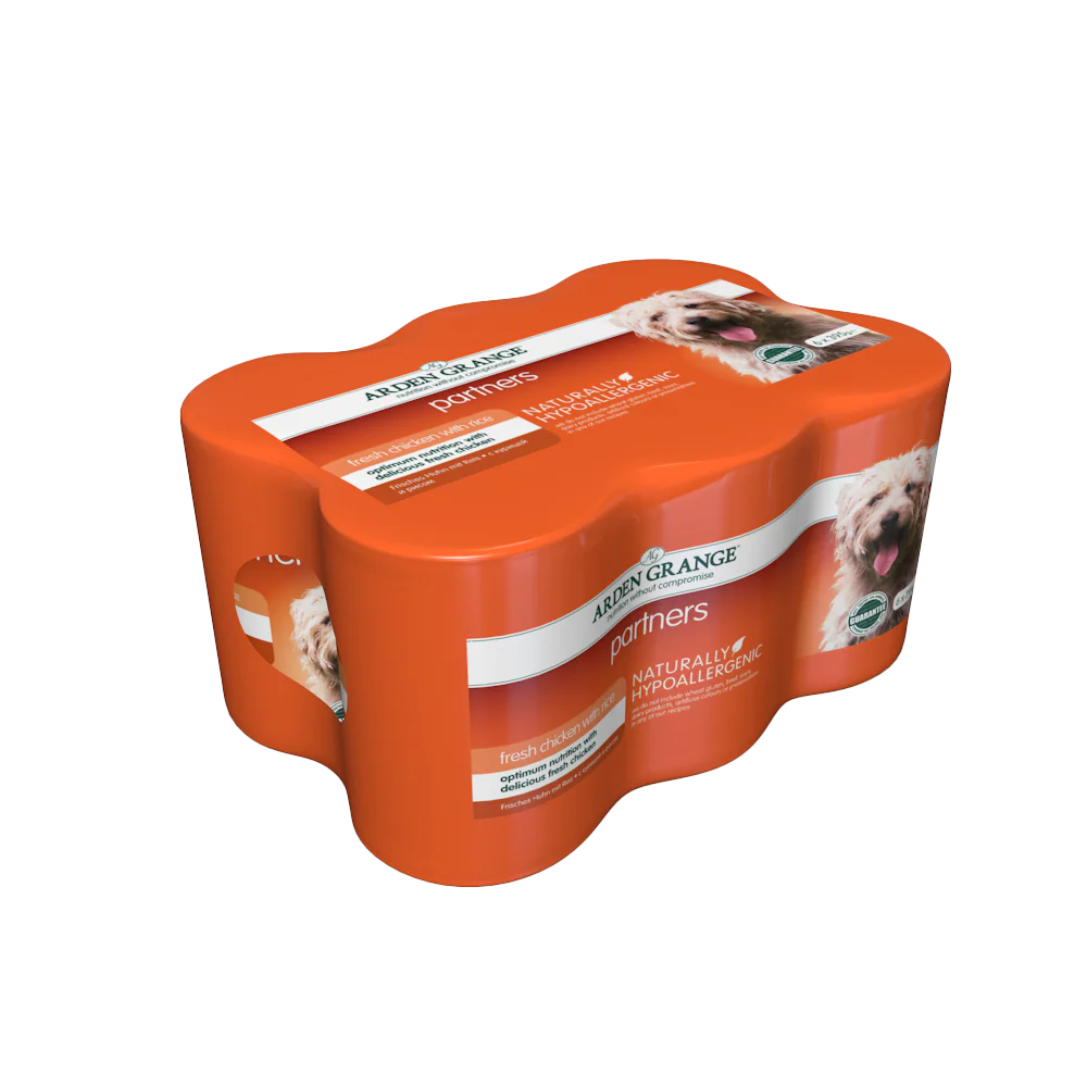 Arden Grange Dog - Chicken with Rice Tins 6x395g - Image 2