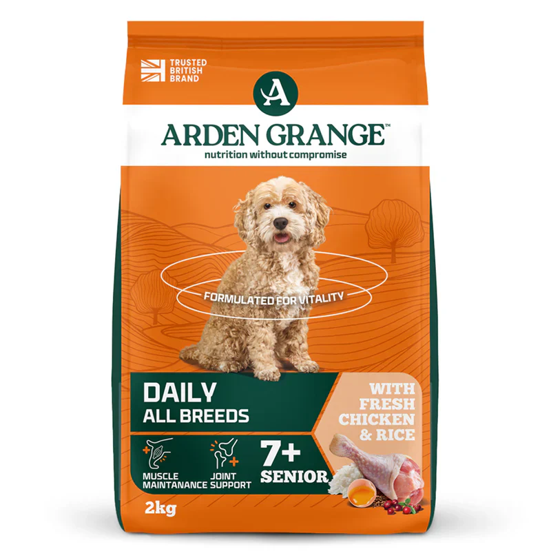 Arden Grange Dog - Senior Chicken & Rice 2kg