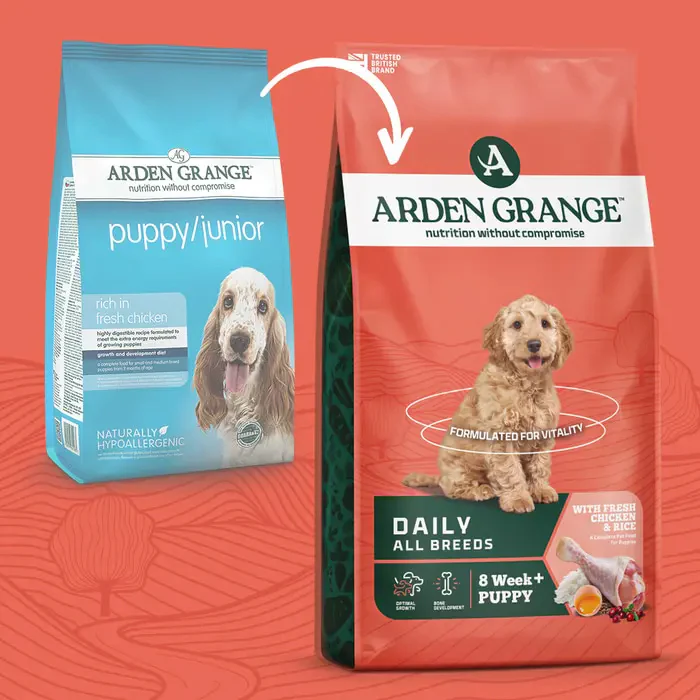 Arden Grange Puppy - Puppy / Junior Fresh Chicken 12kg - Image 2