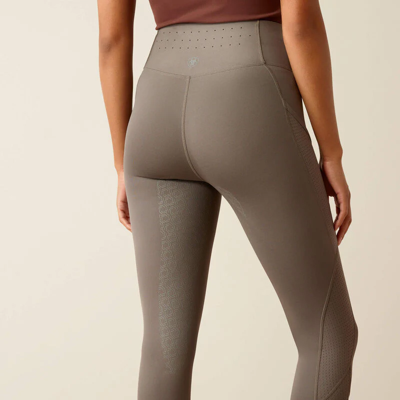 Ariat Eos Breathe Half Grip Tight Plum Grey - Image 2