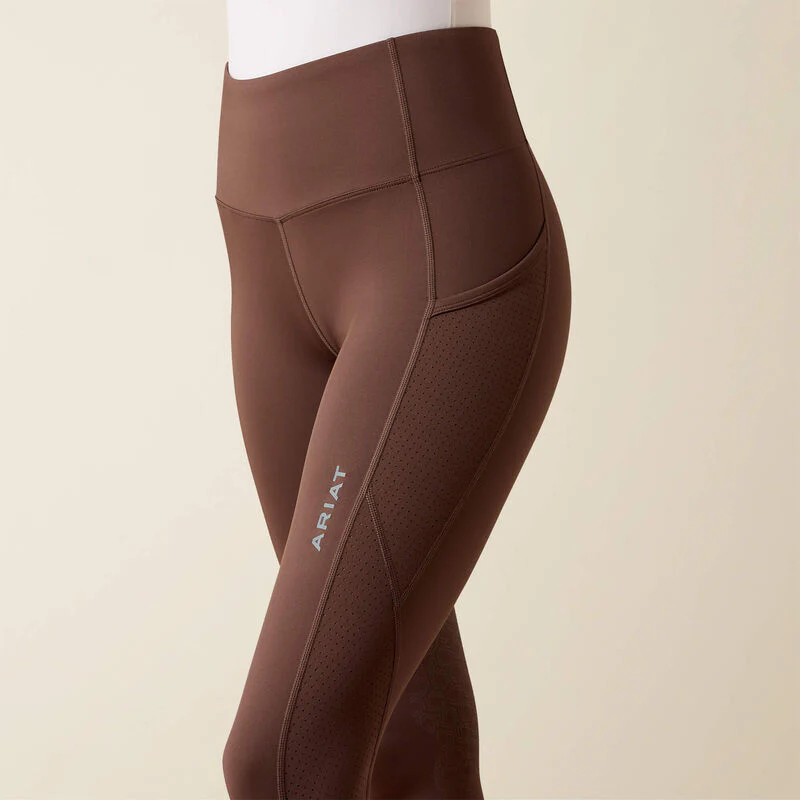 Ariat Eos Breathe Half Grip Tight Pommel Brown - Image 5