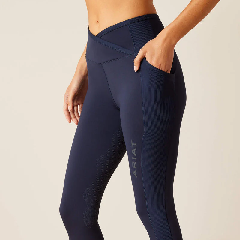 Ariat Eos Chic Half Grip Tight Navy Eclipse - Image 4