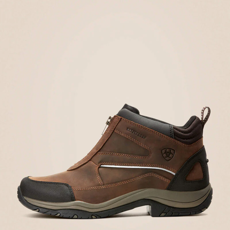 Ariat Mens Telluride Zip Waterproof Boot Copper - Image 5
