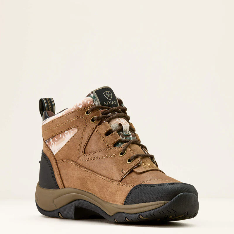 Ariat Terrain Dark Tan / Natural Southwest Print - Image 6