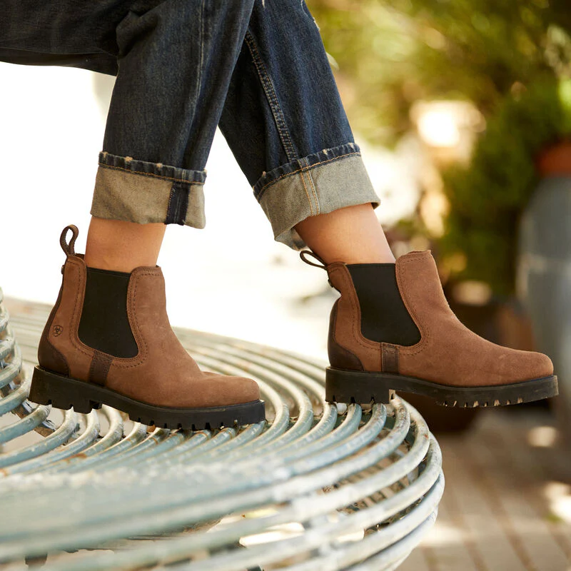Ariat Wms Wexford Lug H20 Dark Earth - Image 2