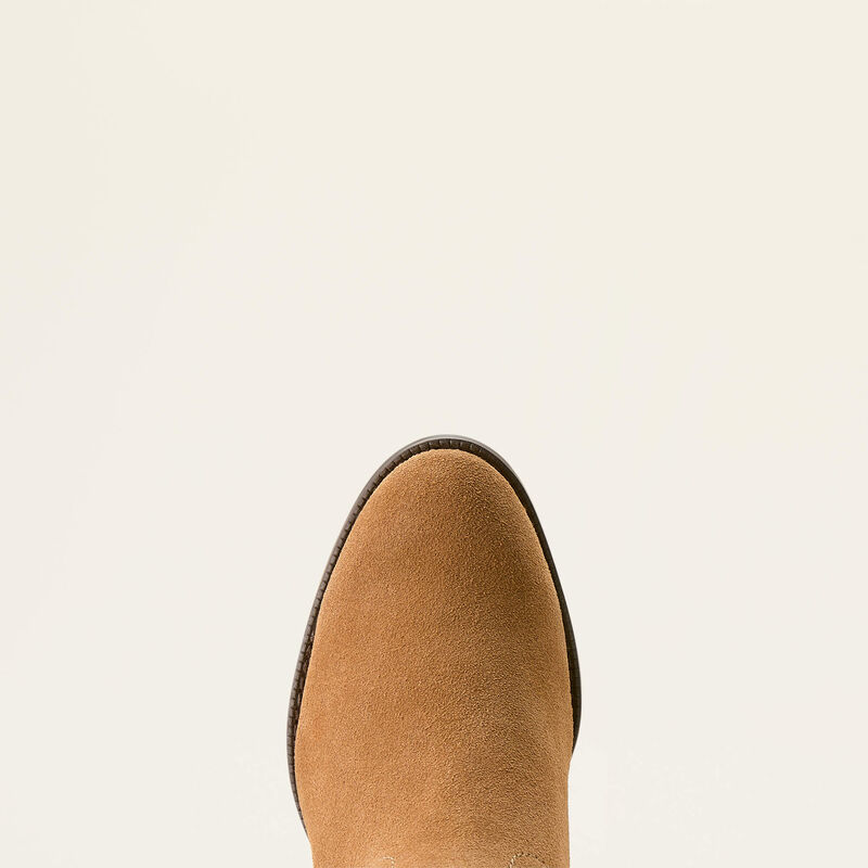 Ariat Womens Addison Boot Caramel Suede - Image 4