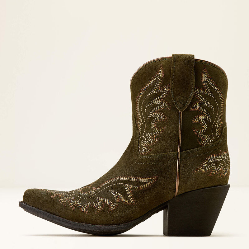 Ariat Womens Chandler Western XToe Boot Soft Olive - Image 2