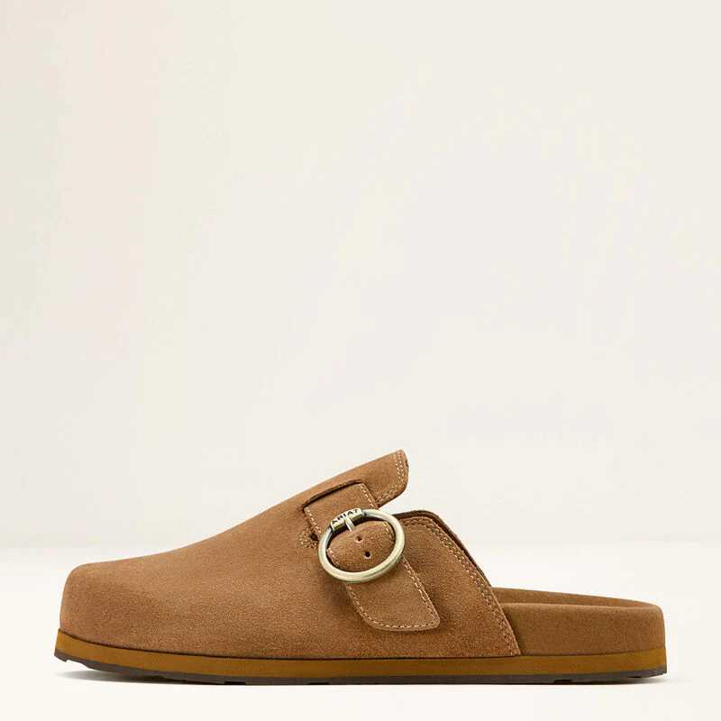 Ariat Womens Country Mule Caramel Suede - Image 2
