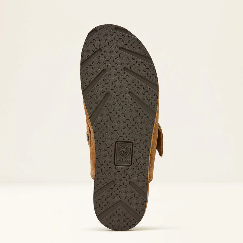 Ariat Womens Country Mule Caramel Suede - Image 3