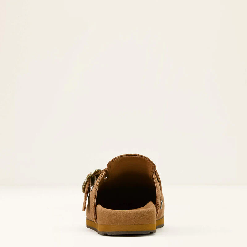 Ariat Womens Country Mule Caramel Suede - Image 5