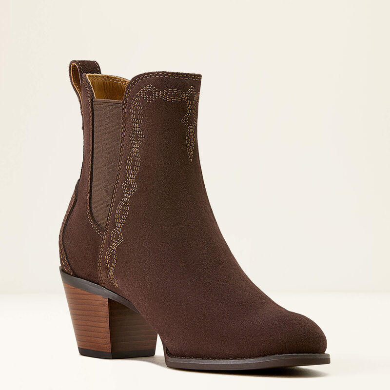 Ariat Womens Demi Boot Chocolate Suede - Image 6