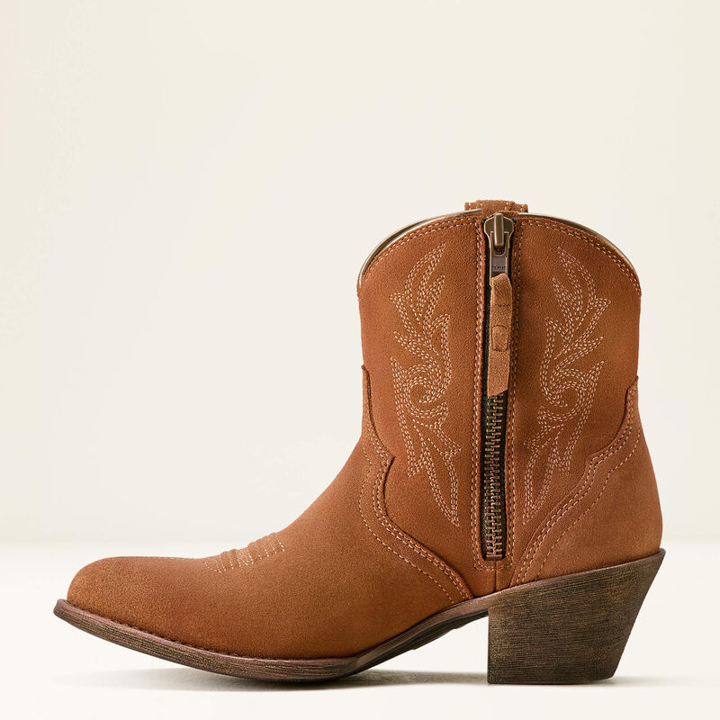 Ariat Womens Harlan Western Boot Walnut Suede - Image 3