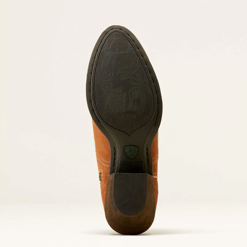 Ariat Womens Harlan Western Boot Walnut Suede - Image 4