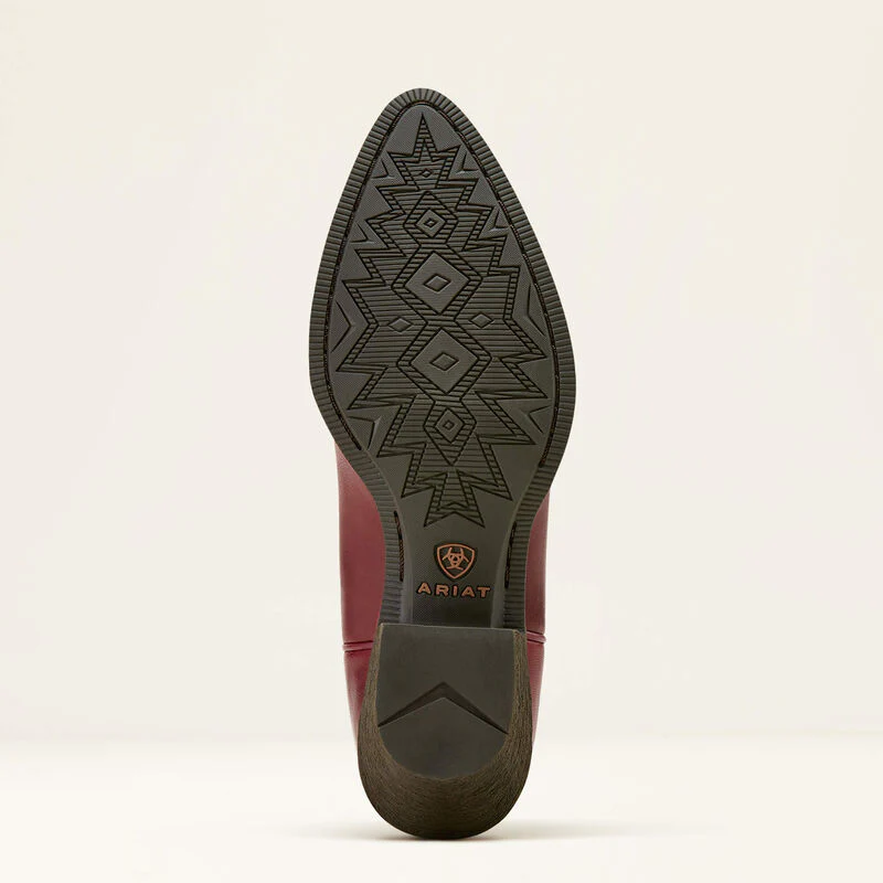 Ariat Womens Heritage J Toe Western Boot Sangria - Image 3