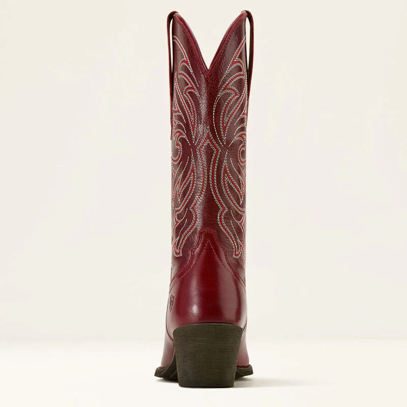 Ariat Womens Heritage J Toe Western Boot Sangria - Image 5
