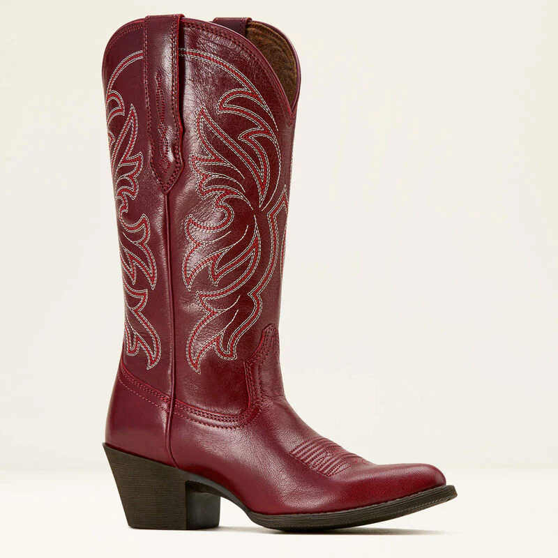 Ariat Womens Heritage J Toe Western Boot Sangria - Image 6