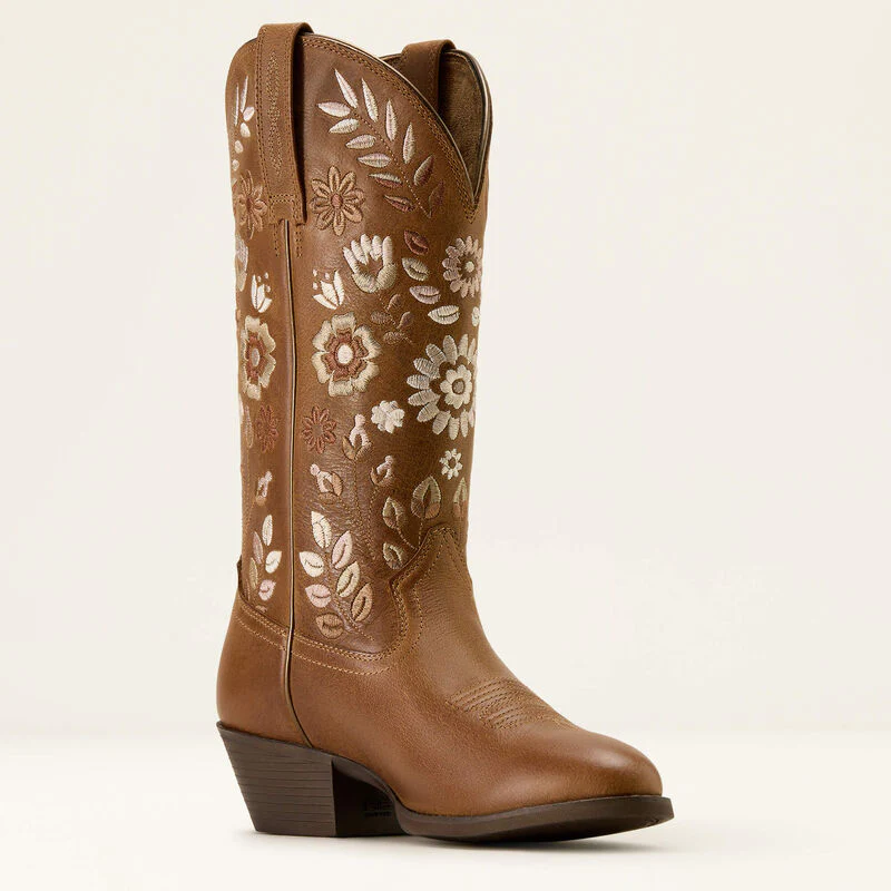 Ariat Womens Heritage Meadow R-Toe Toasty Tan - Image 6