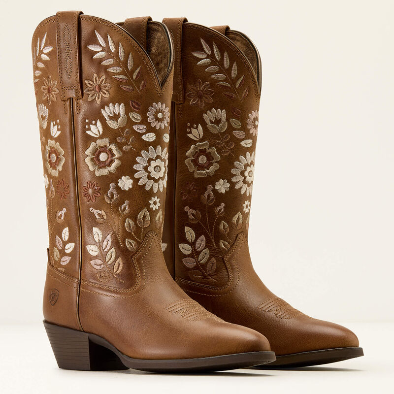 Ariat Womens Heritage Meadow R-Toe Toasty Tan - Image 7