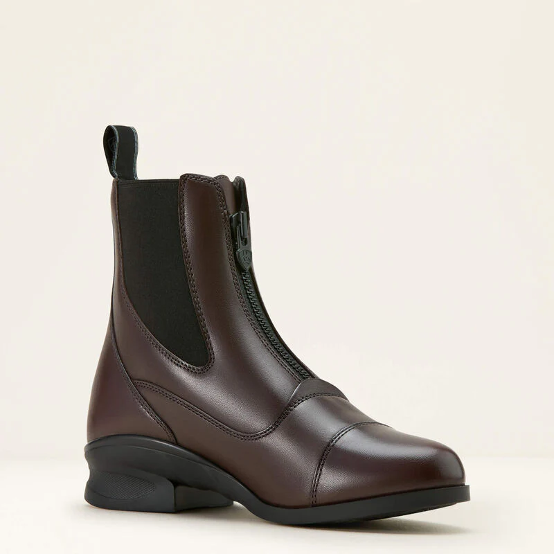 Ariat Womens Heritage Zip Paddock Boot Light Brown - Image 4