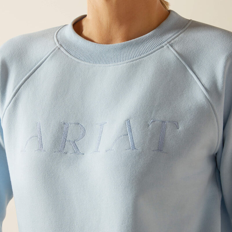 Ariat Womens Martine Sweatshirt Skyway - Image 3