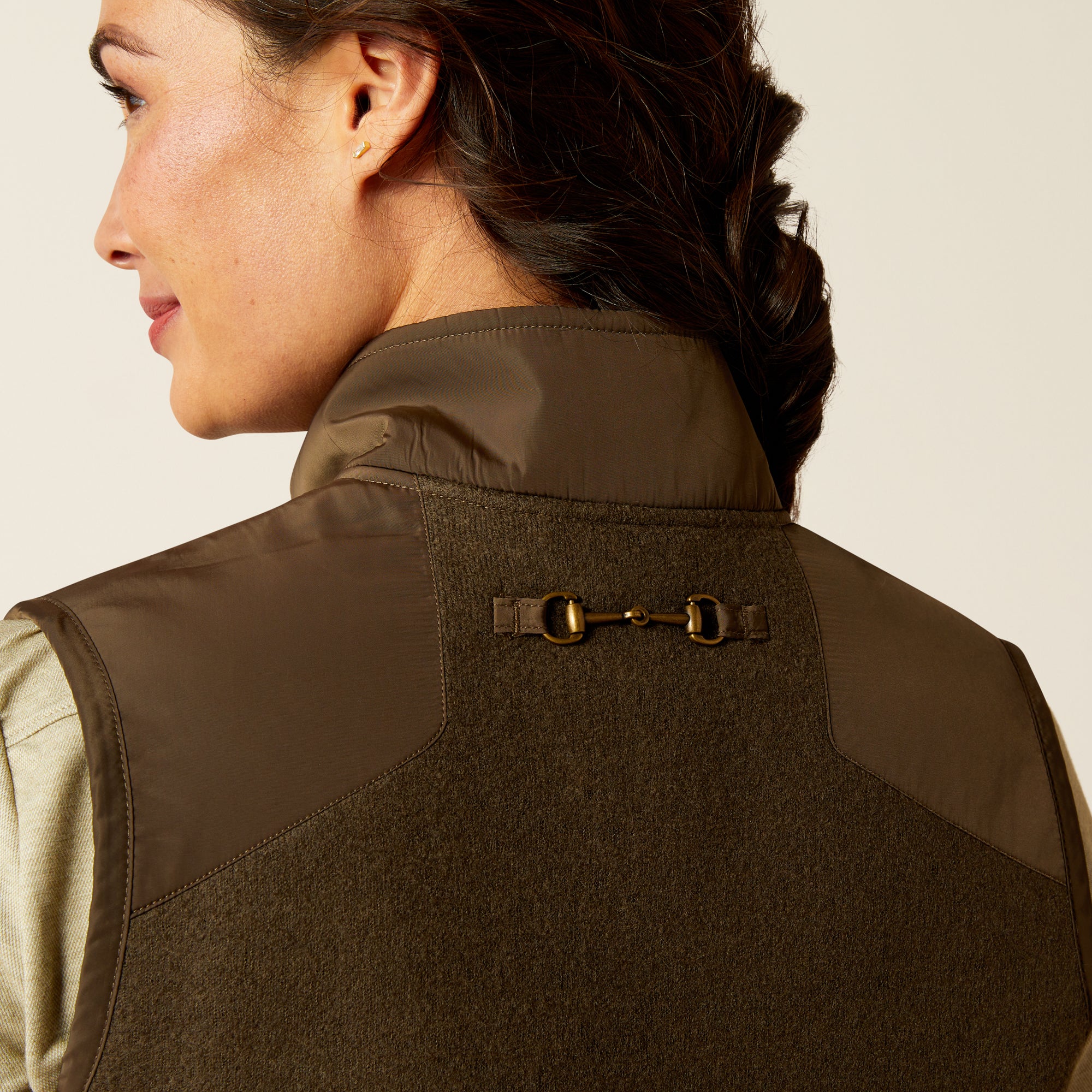 Ariat Womens Millbrae Vest Earth - Image 5