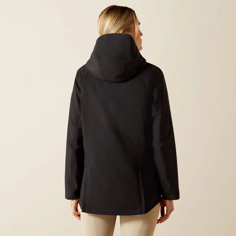 Ariat Womens Outer Banks H2O Jacket Black - Image 2