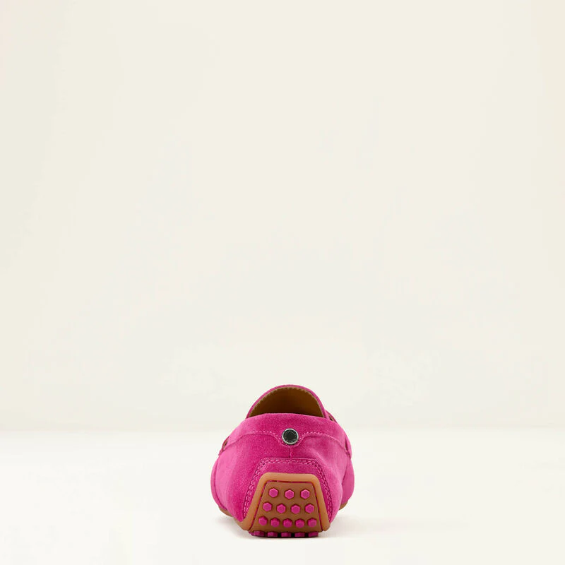 Ariat Womens Selene Driving Shoe Hot Pink Suede - Image 5