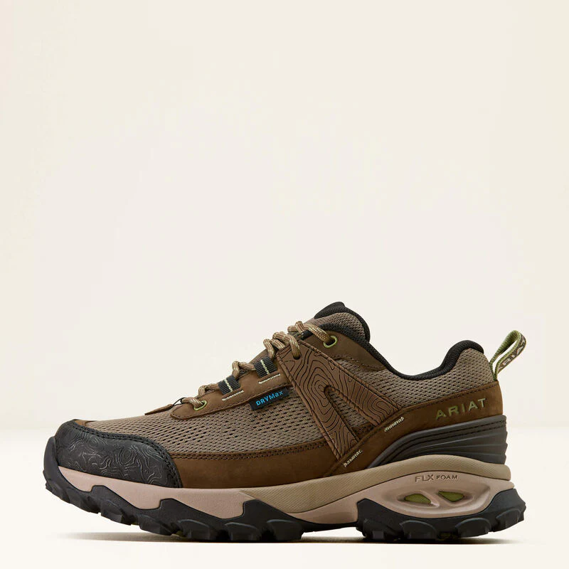 Ariat Womens Traverse Low H20 Brown Bark - Image 2