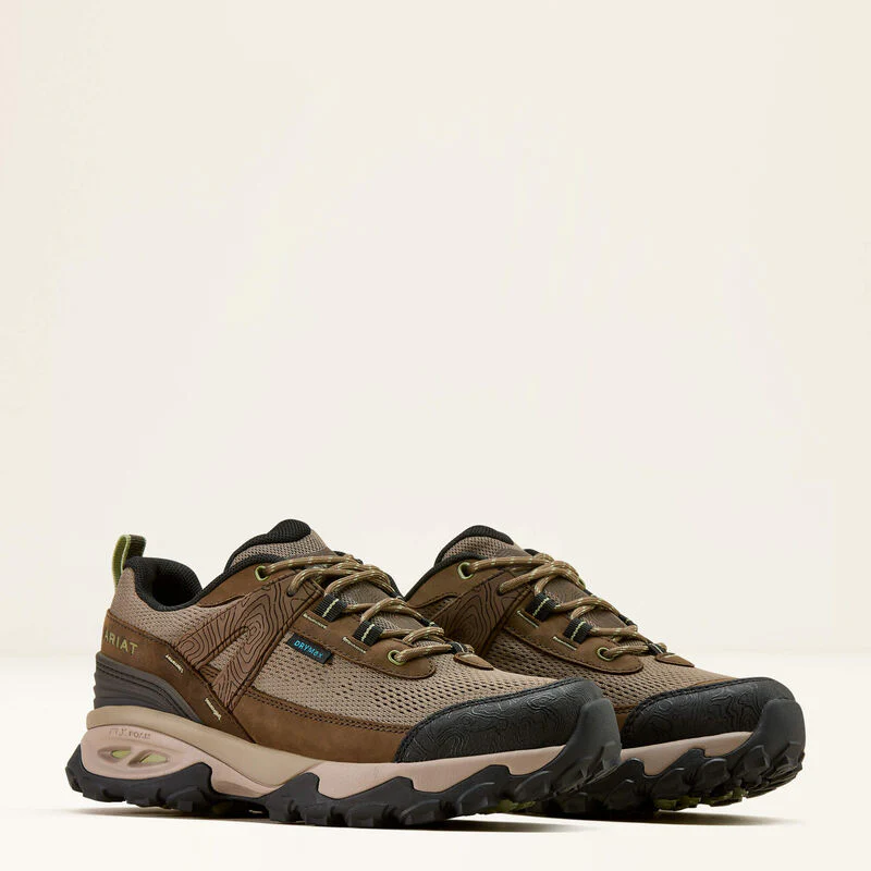 Ariat Womens Traverse Low H20 Brown Bark - Image 7