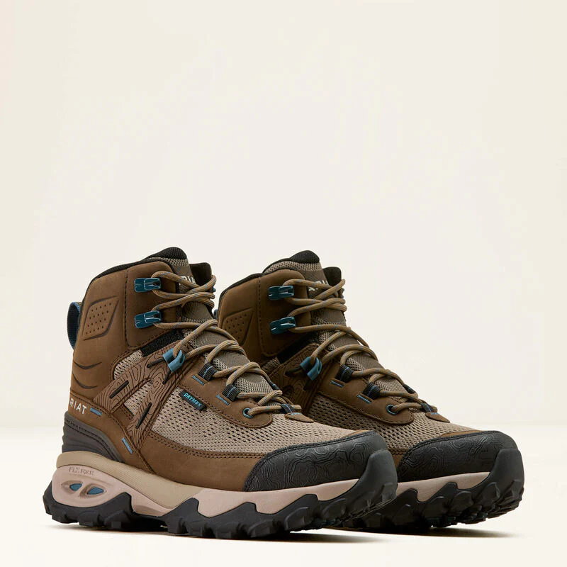 Ariat Womens Traverse Mid H20 Brown Bark - Image 8