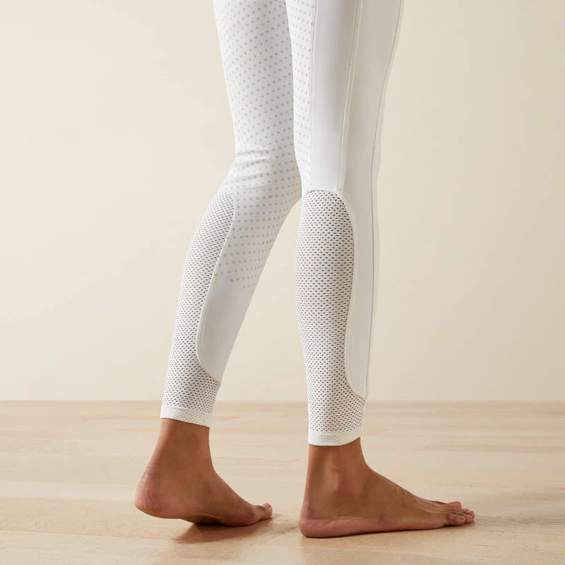 Ariat Womens Tri Factor NT Grip Breech FS White - Image 5