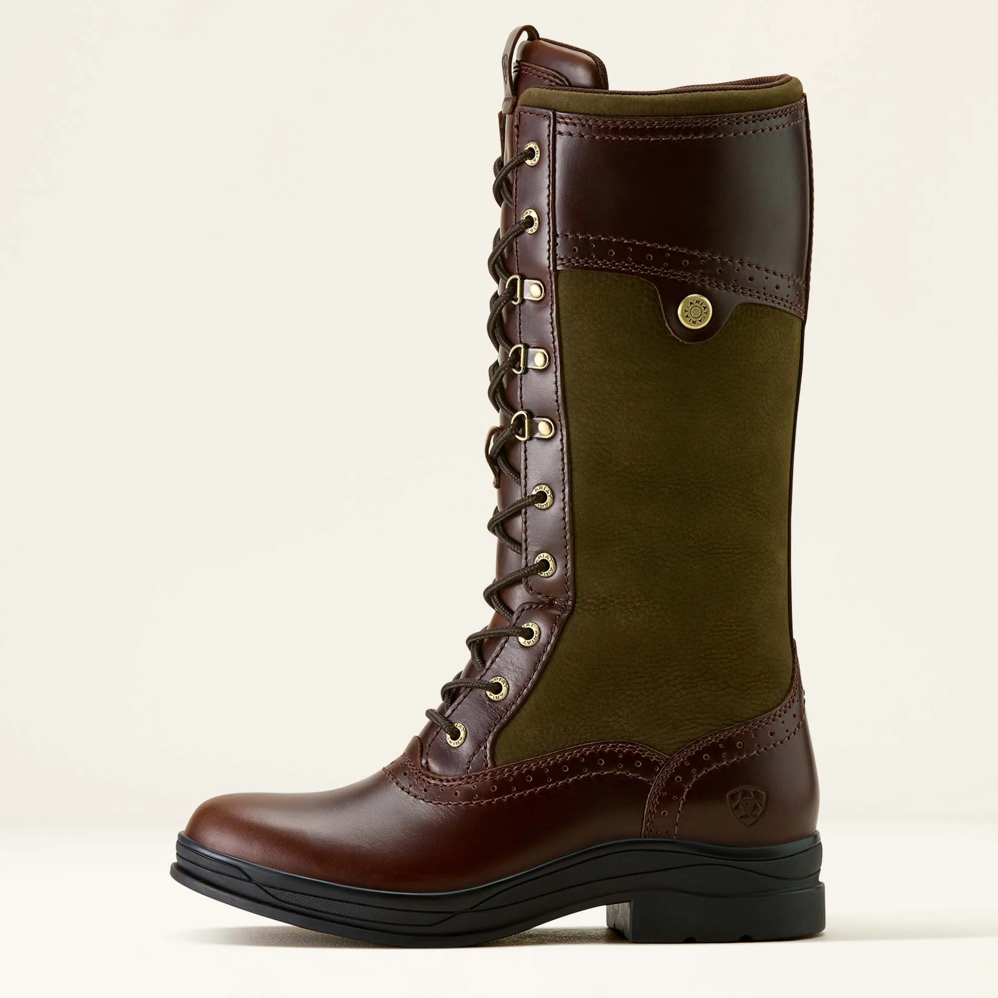 Ariat Women's Wythburn II H20 Tobacco Brown / Olive Night - Image 4