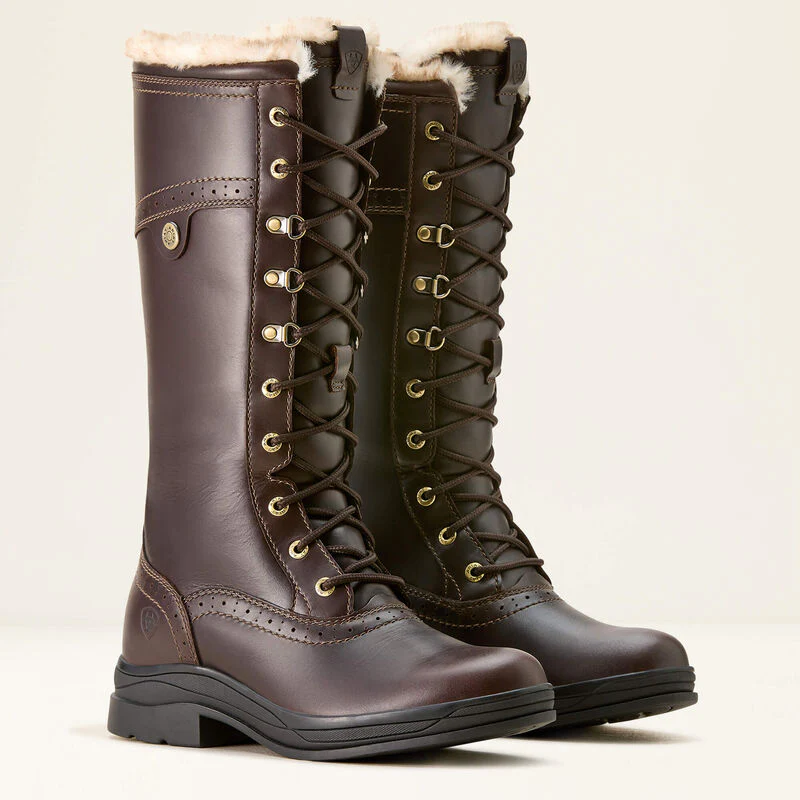 Ariat Women's Wythburn II Sherpa H20 Dark Mocha - Image 7