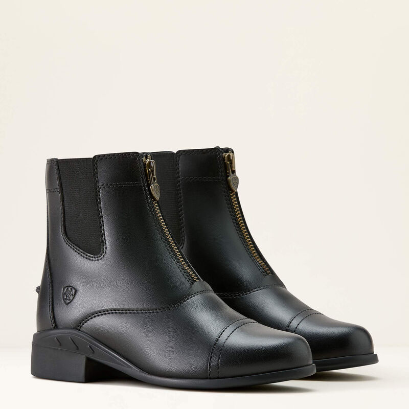 Ariat Youth Scout Zip Paddock Boot Black - Image 6