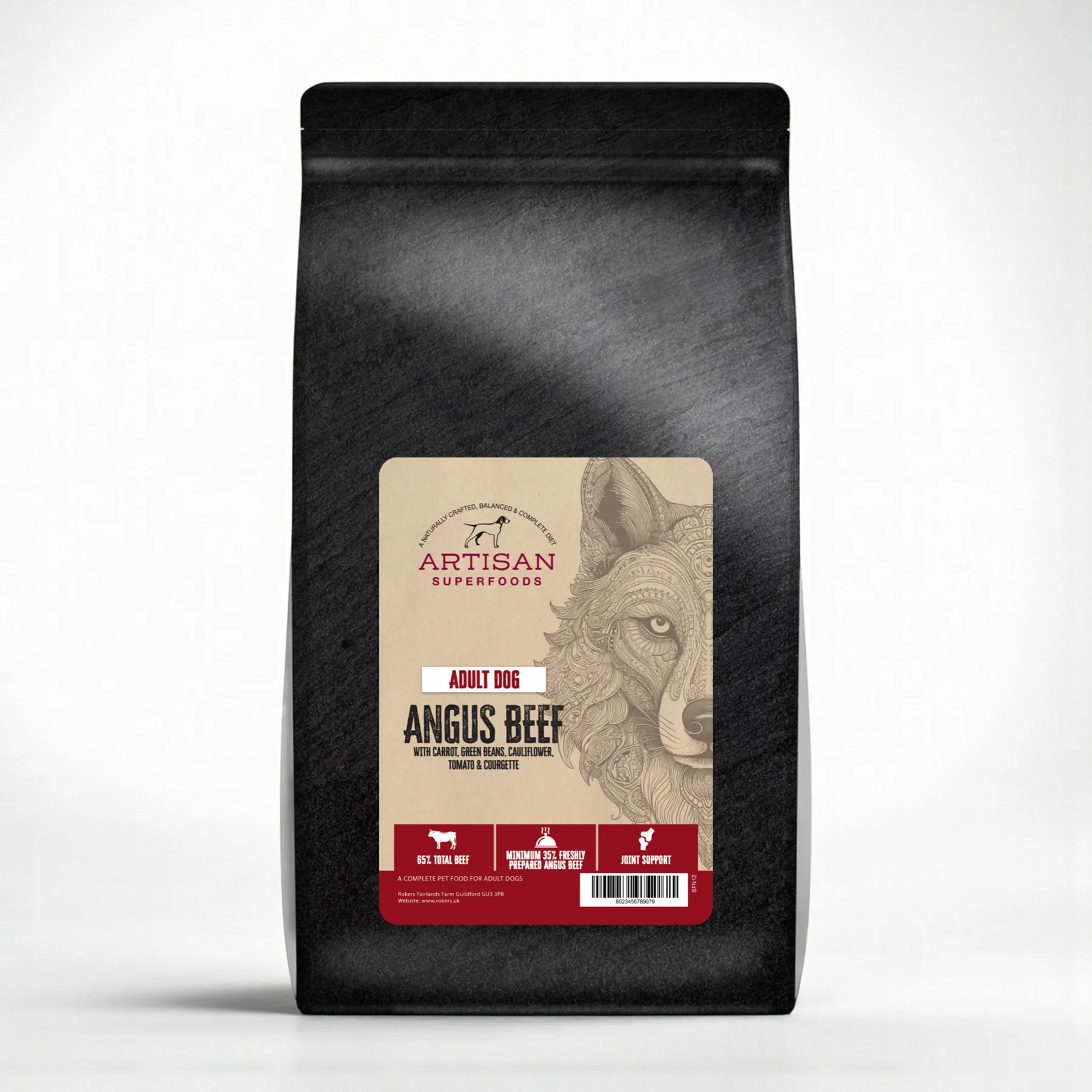 Artisan Superfood Angus Beef Adult Dog Food 12kg - Image 4