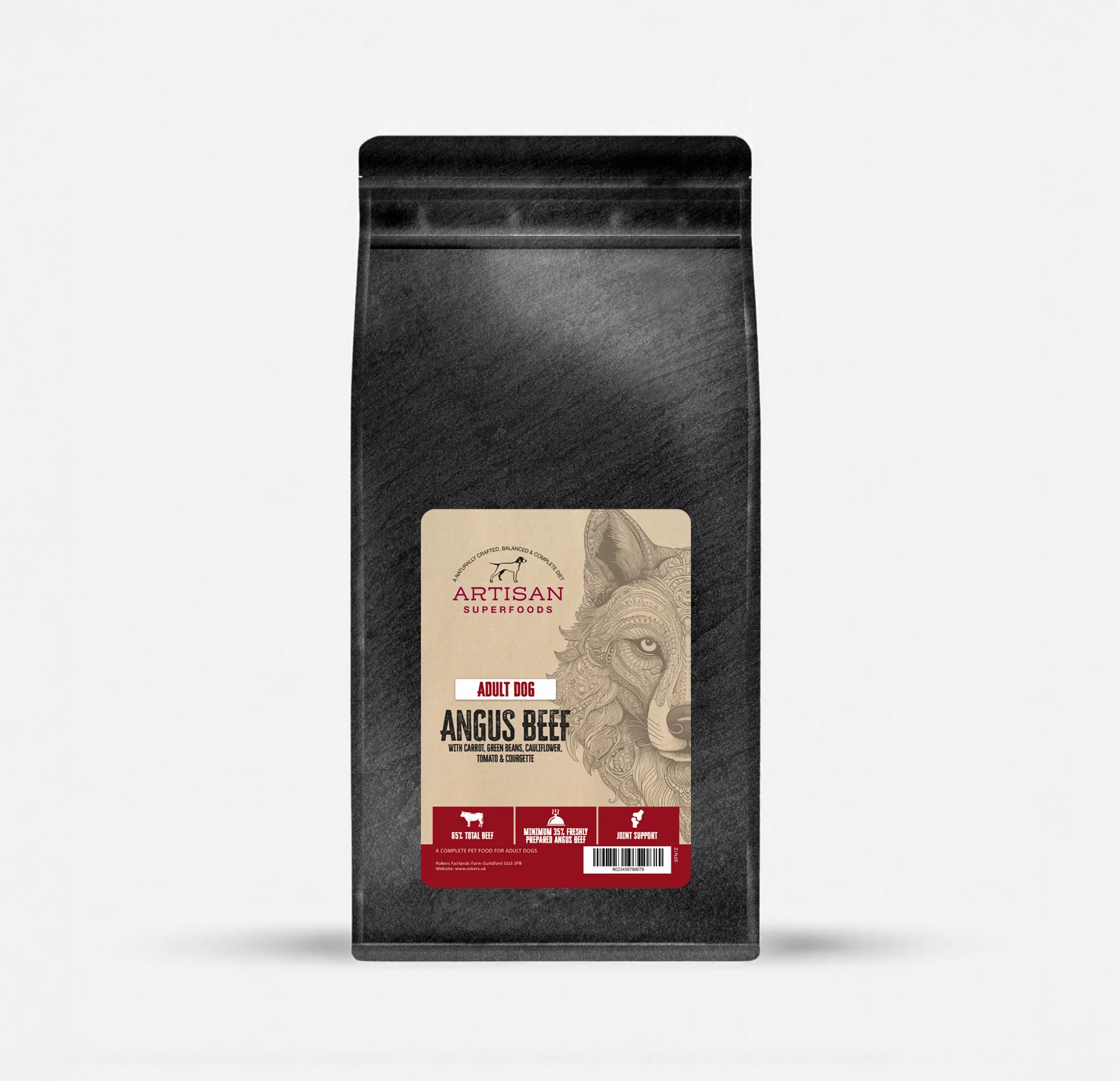 Artisan Superfood Angus Beef Adult Dog Food 2kg - Image 4
