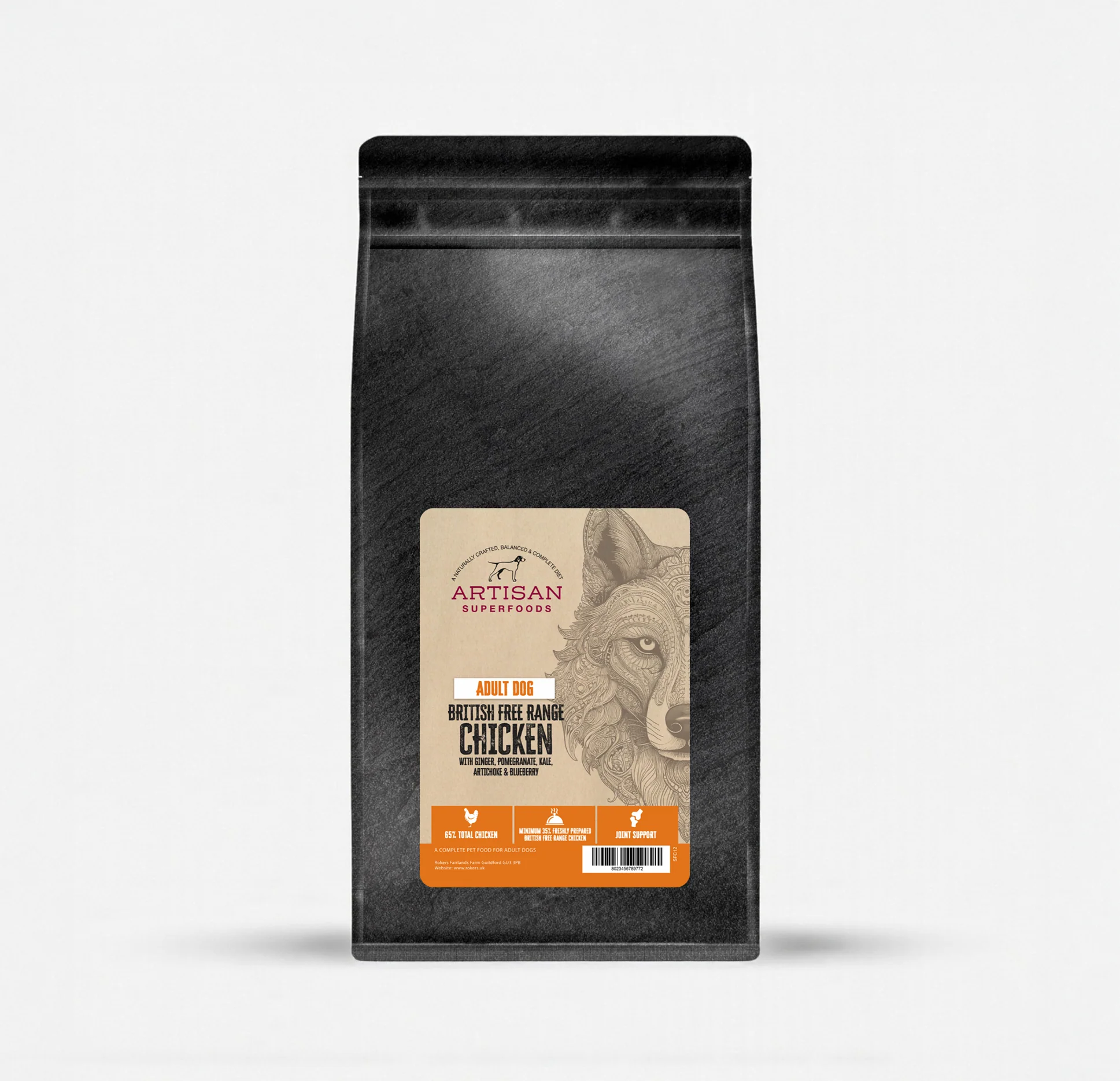 Artisan Superfood Chicken Adult Dog Food 2kg - Image 4