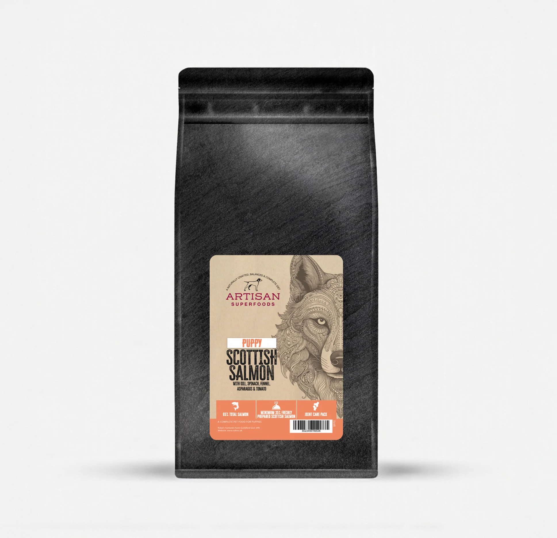 Artisan Superfood Salmon Puppy Dry Food 2kg - Image 4