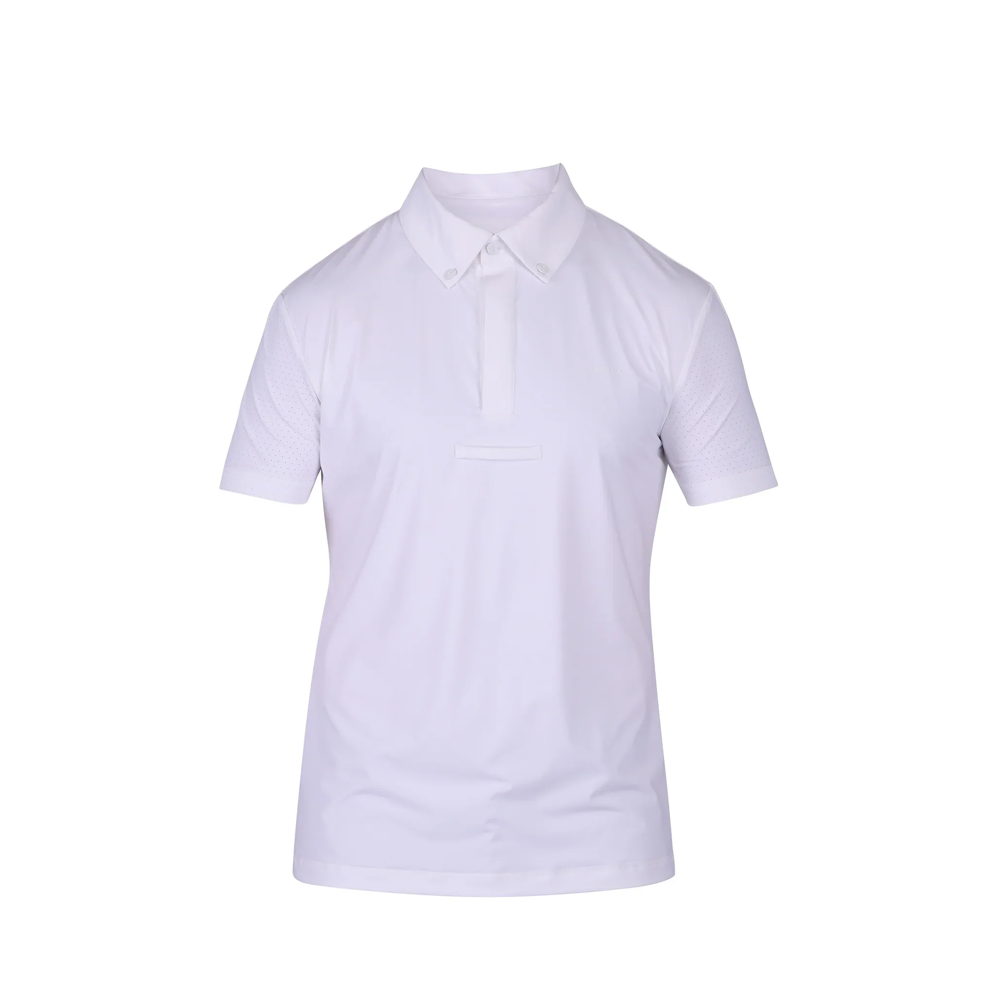 Aubrion Mens Optima MX Zip Show Shirt White