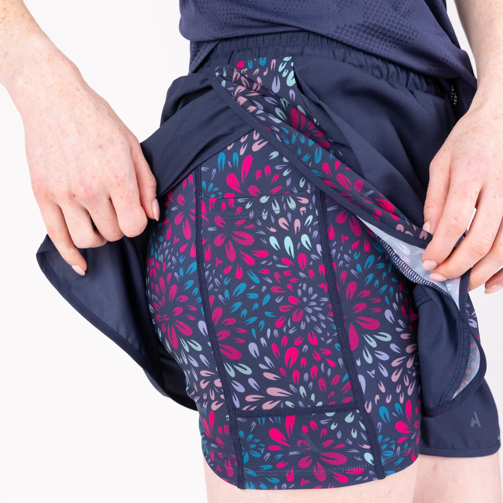 Aubrion React Tech Shorts Midnight - Image 3