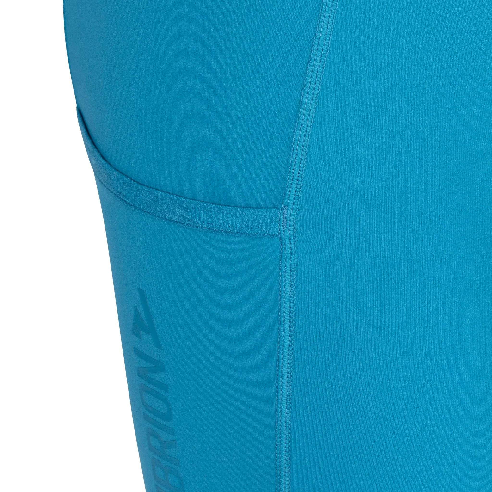 Aubrion Young Rider React Rhythm Riding Tights Kingfisher - Image 4