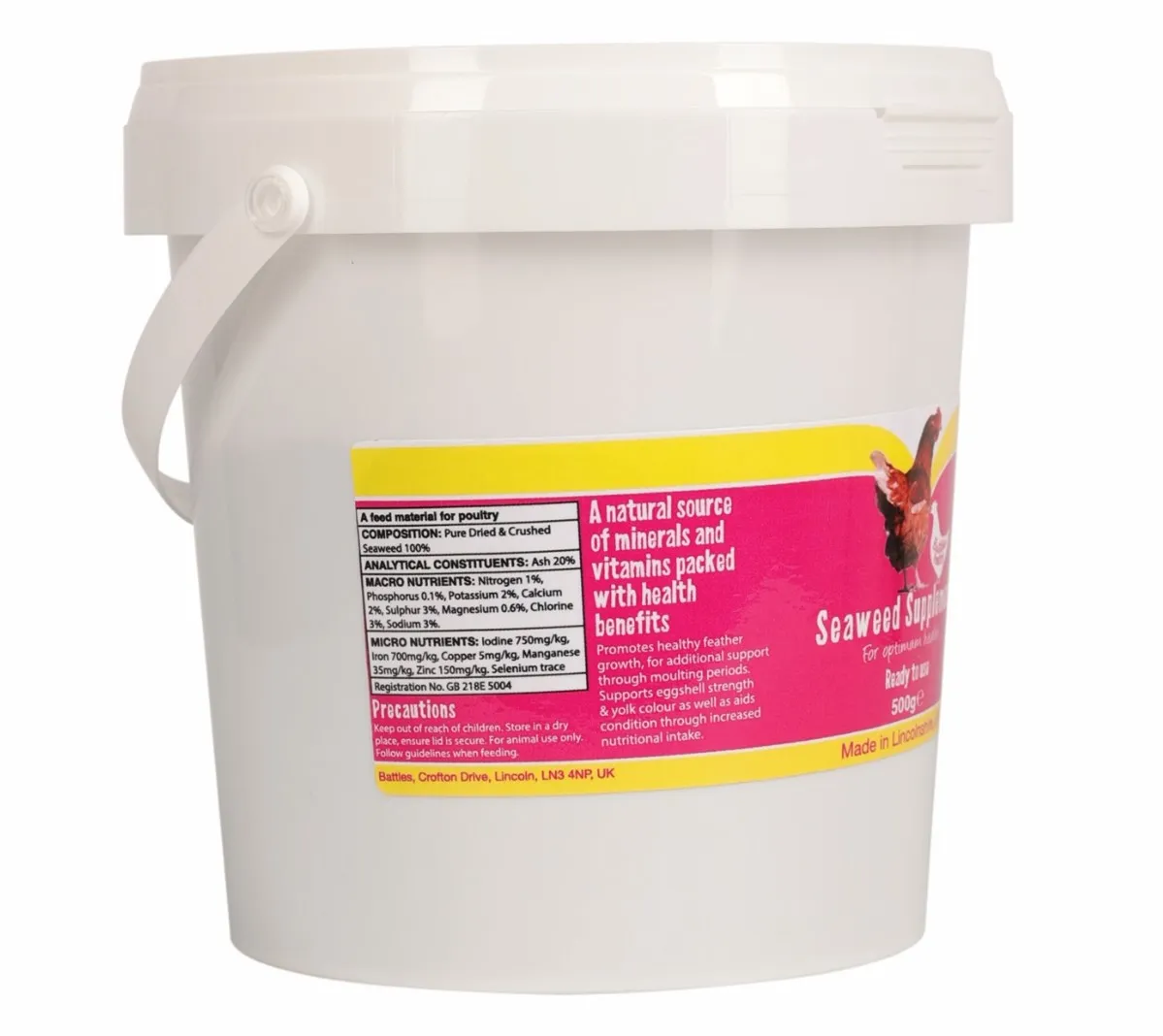 Battles Poultry Seaweed Supplement 500g - Image 2