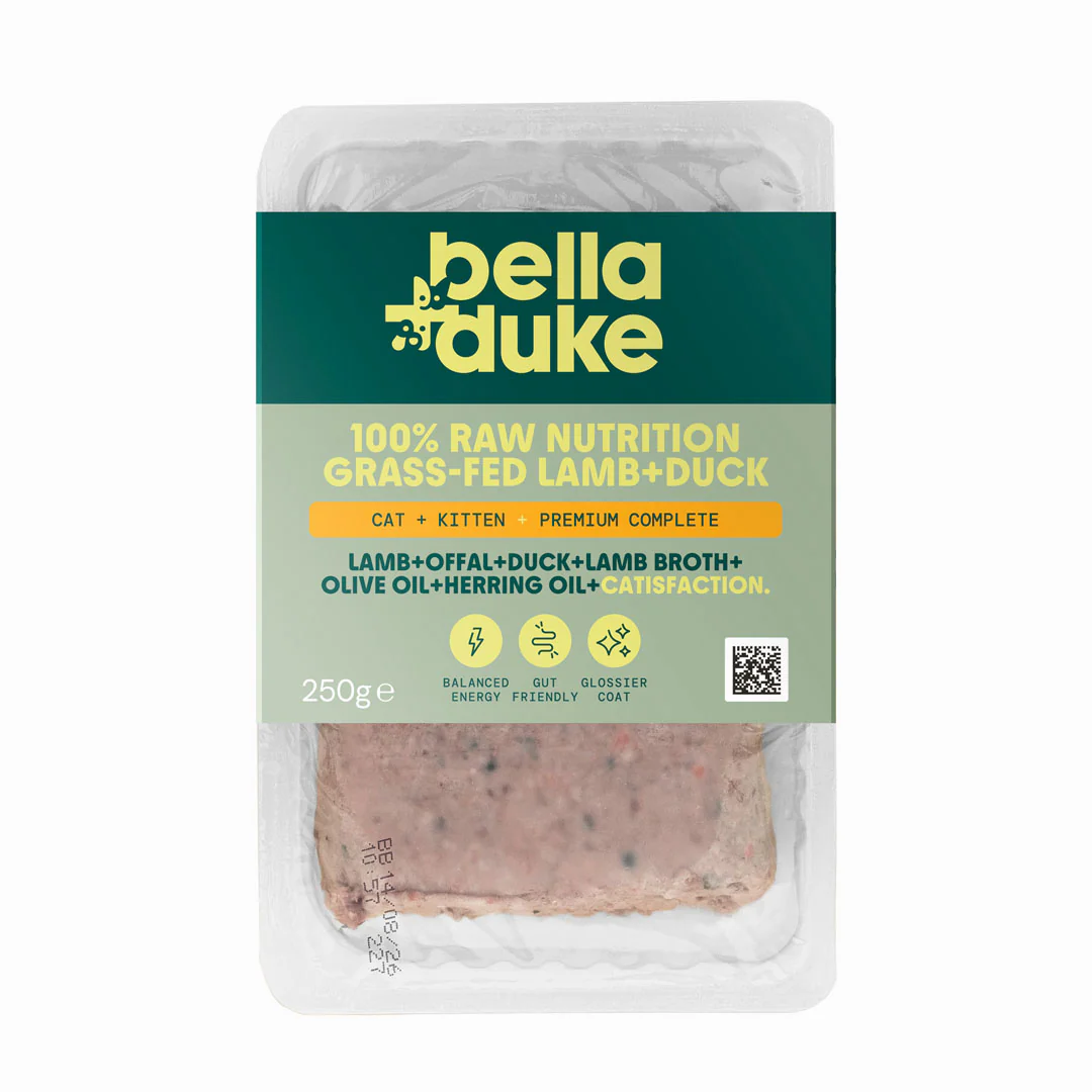 Bella + Duke Cat & Kitten Premium Complete Lamb & Duck 250g