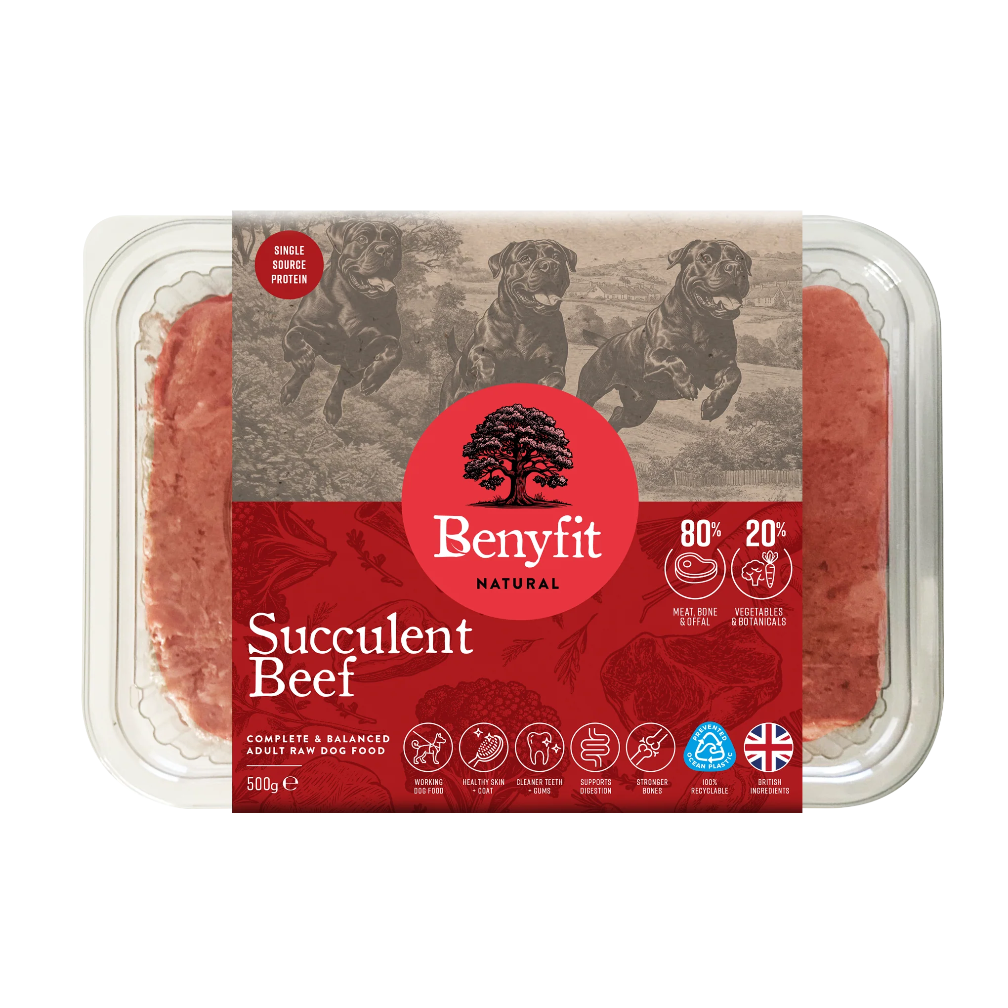 Benyfit Natural Beef 500g